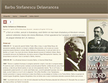 Tablet Screenshot of delavrancea.eu